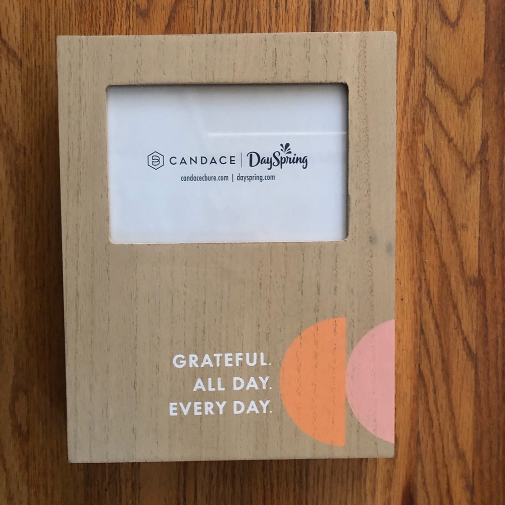 Candace DaySpring Wooden Photo Frame